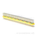 Conector de clavija de 2,54 mm, fila doble, recto, 80P